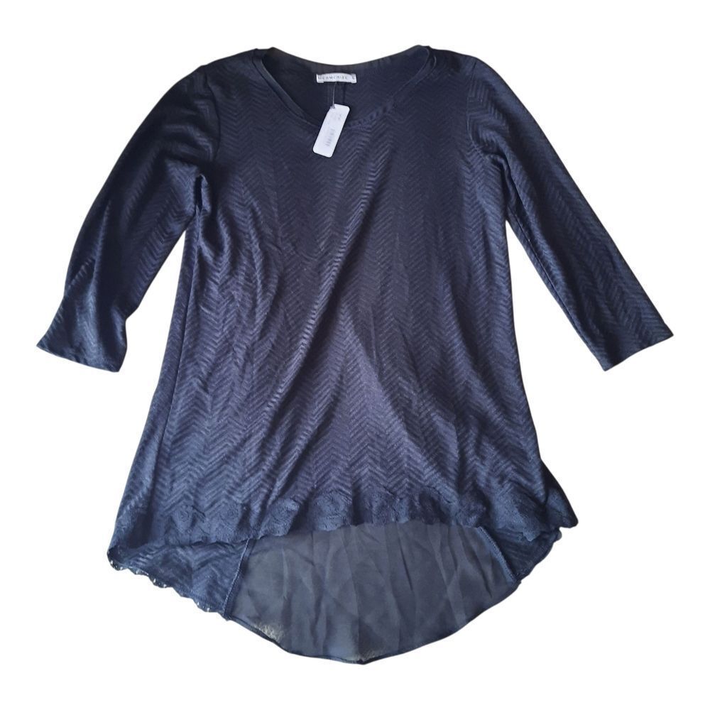 Chic Black Women's Tunic by Mesmerize